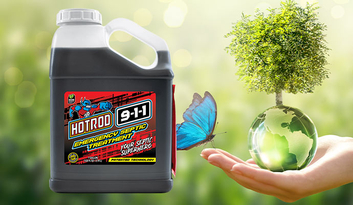 hotrod septic is environment friendly